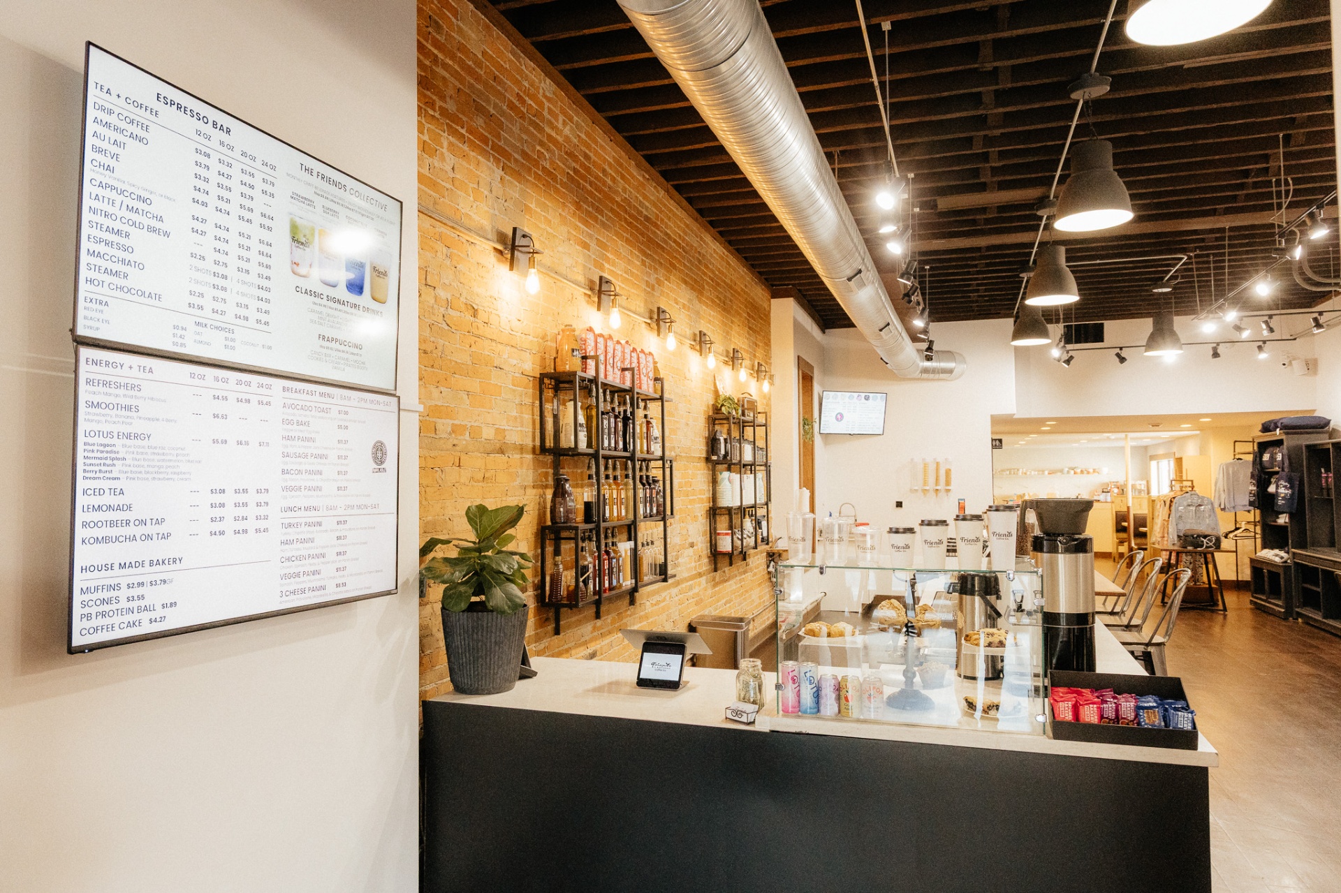 Inside Friends Coffee Co.